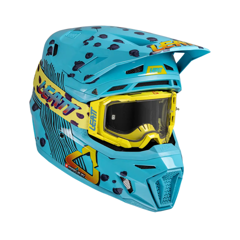 2025 Leatt 8.5 V25 Cheetah Helmet with 5.5 Goggle