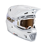 2025 Leatt 8.5 V25 White Helmet with 5.5 Goggle