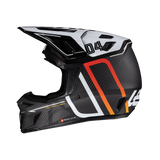 2025 Leatt 9.5 V25 Carbon White Helmet with 6.5 Iriz Goggles