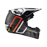 2025 Leatt 9.5 V25 Carbon White Helmet with 6.5 Iriz Goggles