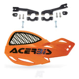 Acerbis Uniko Vented Handguards Orange Black