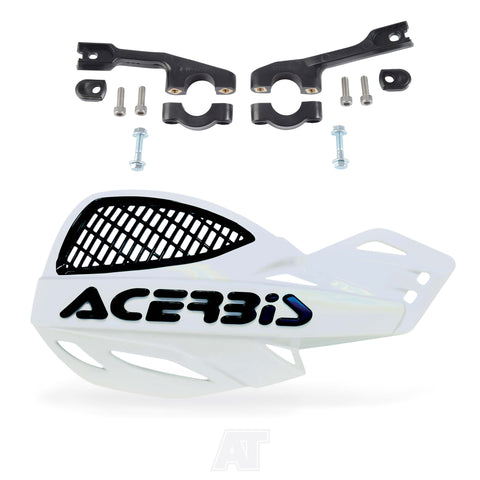 Acerbis Uniko Vented Handguards White