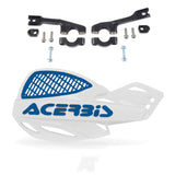 Acerbis Uniko Vented Handguards White Blue