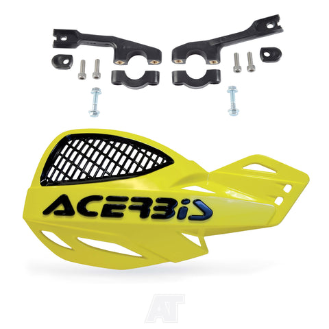 Acerbis Uniko Vented Handguards - Yellow