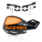 Acerbis Uniko Vented Handguards Black Orange