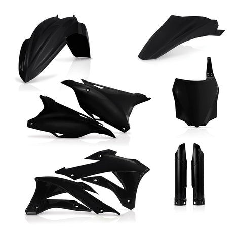 Acerbis Kawasaki Plastic Kit KX KXF - Black