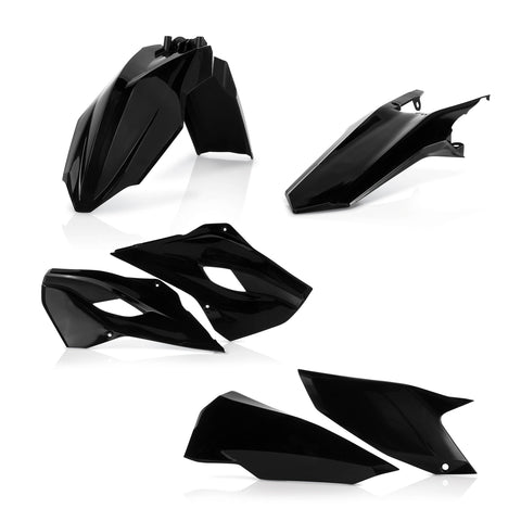 Acerbis Husqvarna Plastic Kit Te Fe - Black
