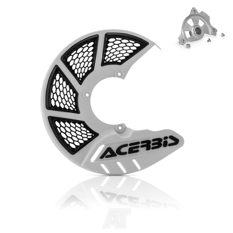 Acerbis X-Brake Vented Disc Guard Cover Kit White Black