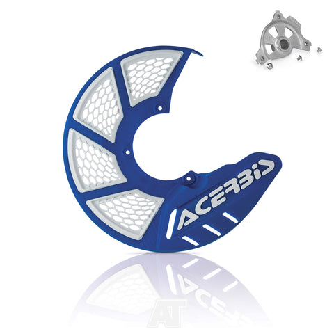 Acerbis X-Brake Vented Disc Guard Cover Kit Blue White