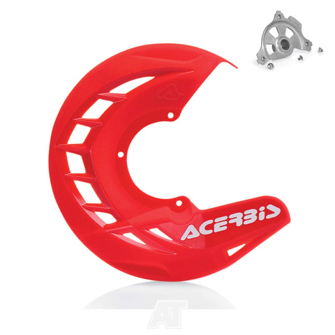 Acerbis X-Brake Front Disc Cover Guard Red
