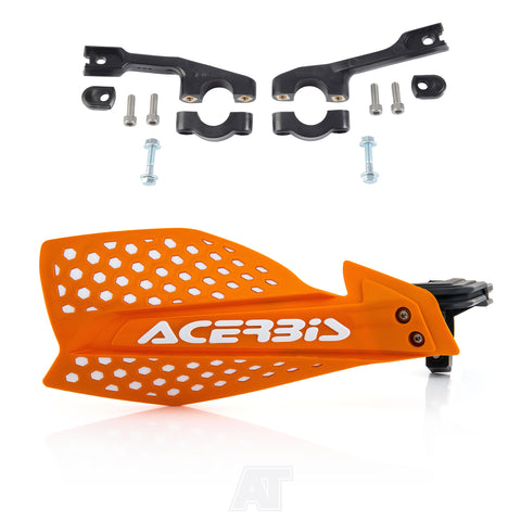 Acerbis X-Ultimate Handguards - Orange White