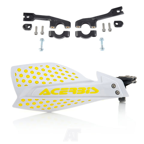 Acerbis X-Ultimate Handguards - White Yellow