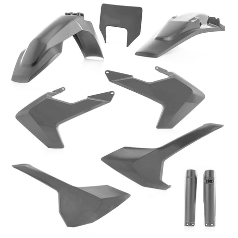 Acerbis Husqvarna Plastic Kit Te Fe - Grey