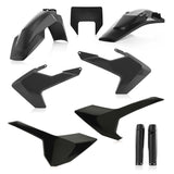 Acerbis Husqvarna Plastic Kit Te Fe - Black