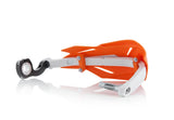Acerbis X Factory Handguards Orange White
