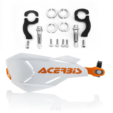 Acerbis X Factory Handguards White Orange