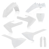 Acerbis Husqvarna Plastic Kit TX FX - White