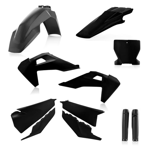 Acerbis Husqvarna Plastic Kit TX FX - Black