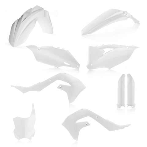 Acerbis Kawasaki Plastic Kit KX KXF - White