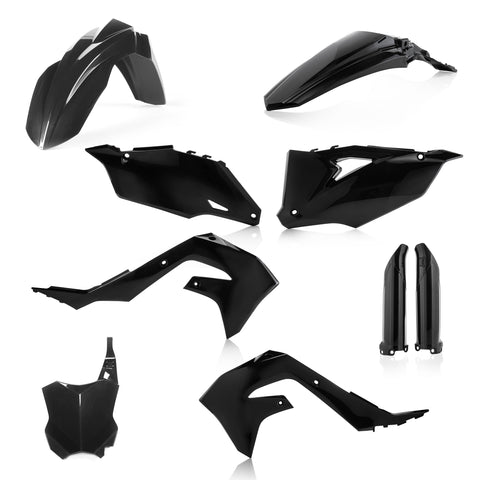 Acerbis Kawasaki Plastic Kit KX KXF - Black
