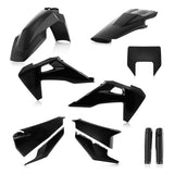 Acerbis Husqvarna Plastic Kit Te Fe - Black