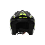 Acerbis Jet Aria Trials Helmet Black Fluo Yellow