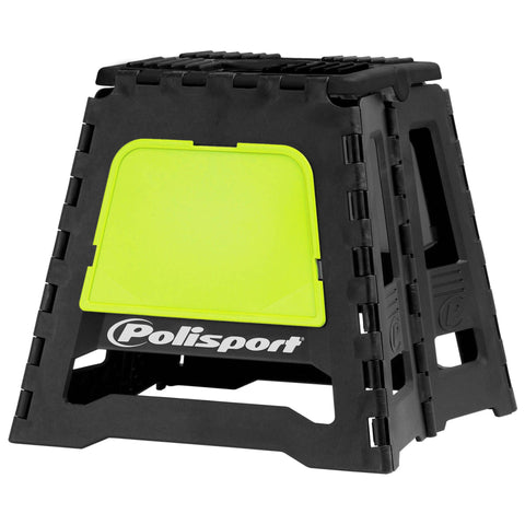 Polisport Moto Folding Bike Stand - Flou Yellow