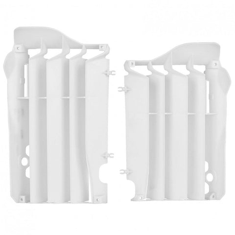 Polisport Honda Radiator Louvres - White