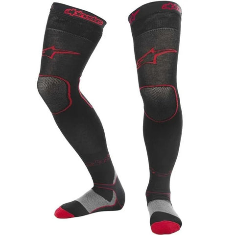 Alpinestars Long MX Socks - Black Red