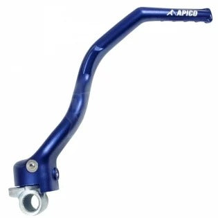 Apico Anodised Kick Start - Yamaha - Blue