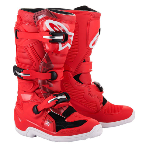 Alpinestars Tech 7S Youth Boots Red