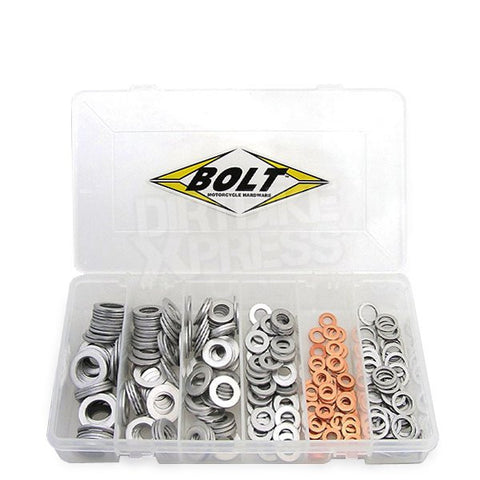 Bolt Hardware Drain Plug Washer Assortment Box