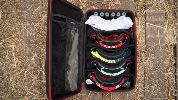 Motocross best sale goggle case