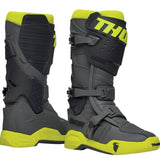 Thor Radial Gray Flo Yellow Motocross Boots