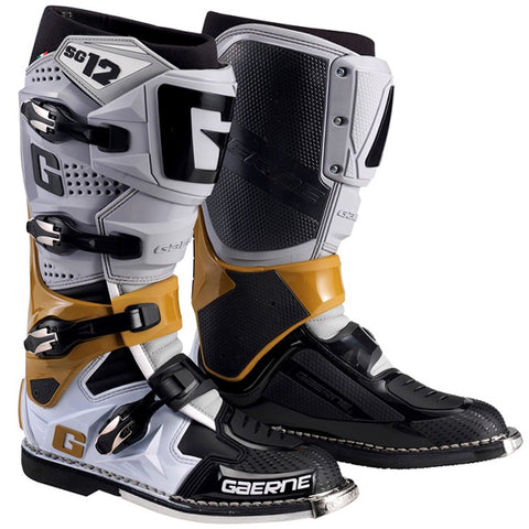 Gaerne SG12 Grey Magnesium Motocross Boots