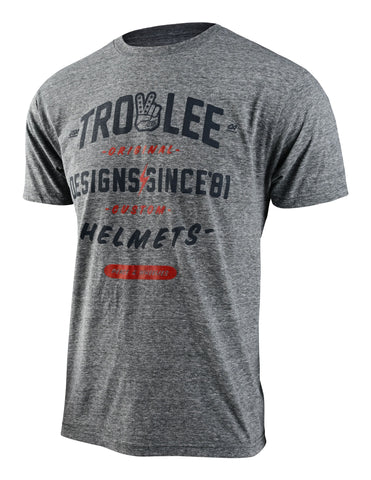 Troy Lee Designs Roll Out SS Tee Ash