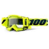 100% Accuri 2 Forecast Goggles Clear Lens - Yellow
