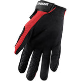 Thor Adult Sector Red Motocross Gloves