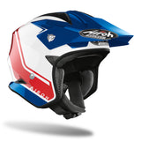 Airoh TRR S Keen Trials Helmet Blue Red