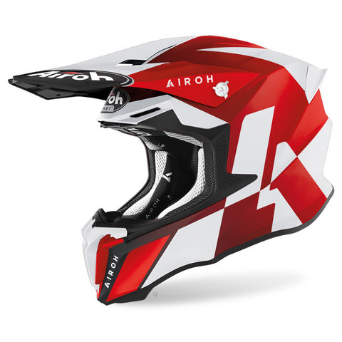 Airoh Twist 2.0 Lift Red Matt Motocross Helmet