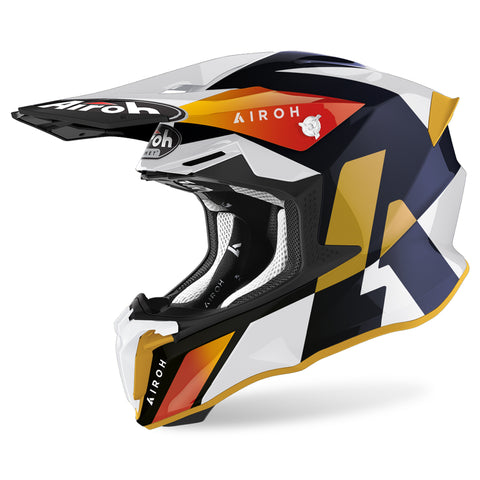 Airoh Twist 2.0 Lift Gloss White Motocross Helmet