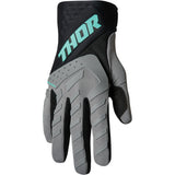Thor Spectrum Black Mint Motocross Gloves