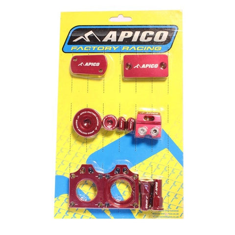 Apico Anodised Bling Pack - Suzuki - Red