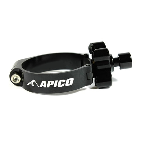 Apico CNC Holeshot Device - Suzuki - Black