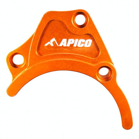 Apico Aluminium Sprocket Guard - KTM Orange