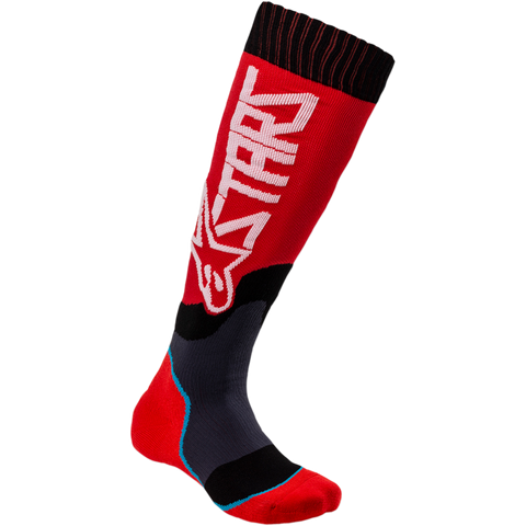 Alpinestars Plus-2 Red White MX Socks