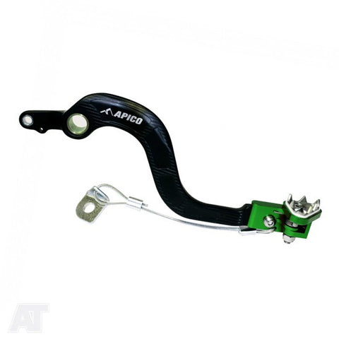 Apico Forged Rear Brake Pedal - Kawasaki