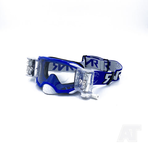 Rip N Roll RNR Platinum 48mm Motocross Goggles - Blue