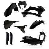UFO Full Plastic Kit KTM EXC EXCF - Black