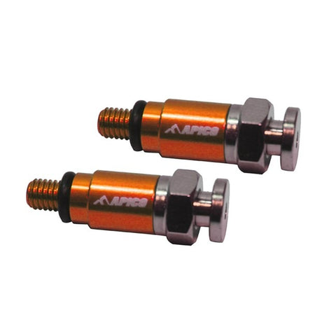 Apico Fork Bleeder Screws (M4x0.7) WP - Orange